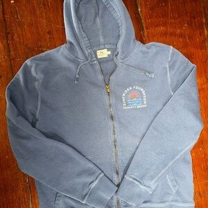 Blue Faherty x Surfrider Foundation Zip-Up Hoodie